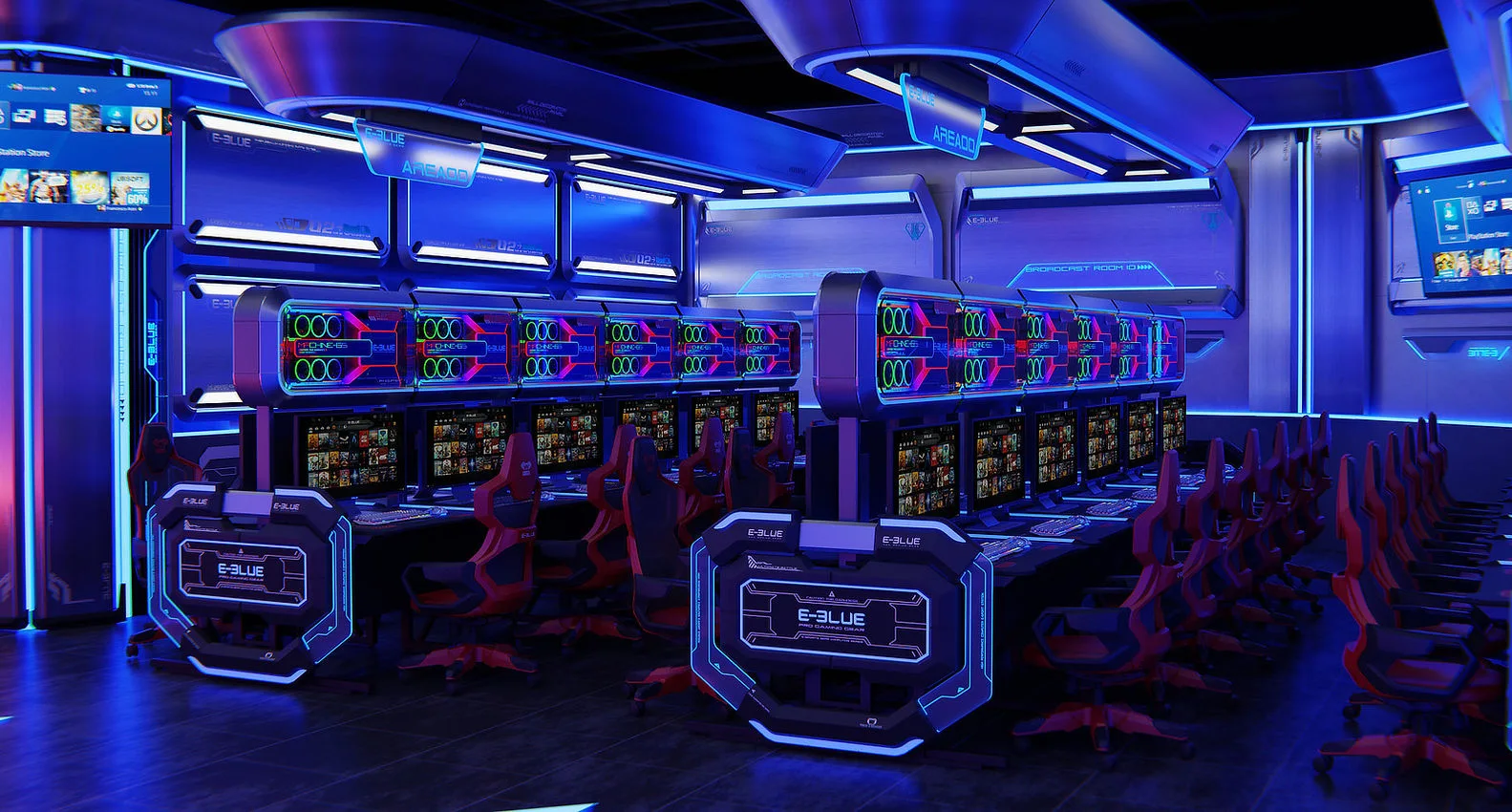 Gaming-room design reference